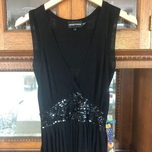 Emporio Armani Black Sequined Top